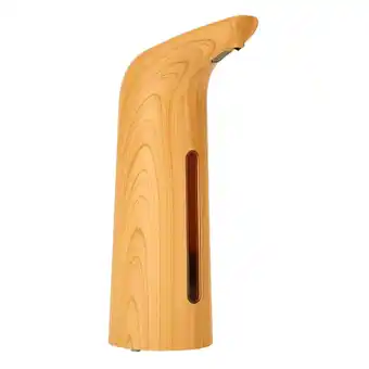 Walmart Automatic Soap Dispenser Intelligent Sensing Wood Grain Sanitzier Pump Bottle offer