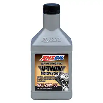 Walmart Amsoil SAE 20W-50 V-Twin Motorcycle Oil offer