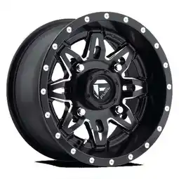 Walmart Fuel UTV Aluminum Rim D567 LETHAL 15X7in Matte Black Milled Finish, D5671570A644 offer