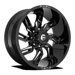 Walmart Fuel D747 Lockdown 22X10 6X135 -18Et 125.2Cb Gloss Black Milled Wheel offer