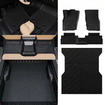 Walmart Floor Mats For 2024 Toyota Tacoma Truck Mat Bed Mat Bed Liner 5Ft TPE Short Bed Truck Liner offer