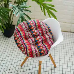 Walmart HERESOM Chair Cushion Round Upholstery Soft Padded Cushion Pad Office Home Or Car offer