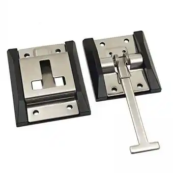 Walmart funtasica 2X T Shape Entry Door Latch Motorhome Hardware Travel Trailers RV Holder offer