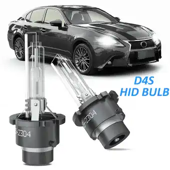 Walmart Fit for Lexus GS350 2013-2015 HID Xenon Headlight Bulbs High Low Beam 6000K White 2pcs offer