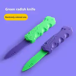 Walmart Ikohbadg Foldable Telescopic Carrot Knife with Printed Design - Portable and Intriguing offer