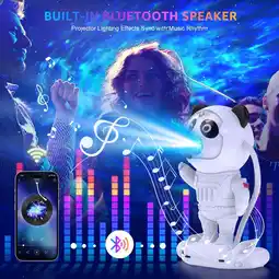 Walmart Astronaut Galaxy Light Projector - Starry Night Sky with Bluethooth Player for Room offer