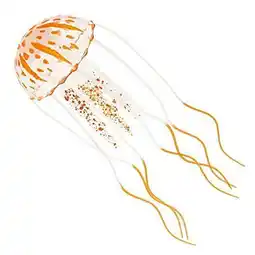 Walmart Pet Supplies Fish Tank Fluorescent Glowing Beauty Artificial Fake Jellyfish Ornament Aquarium offer