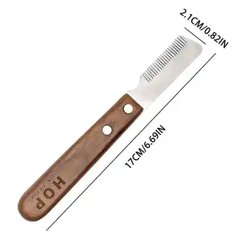 Walmart Pet Supplies Pet Comb Terrier Dog Plucking Knife Grooming Tool Pet Supplies Shaving Knife offer