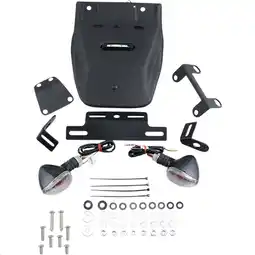 Walmart Targa 22-182-L Tail Kit with Turn Signals - Black/Clear offer