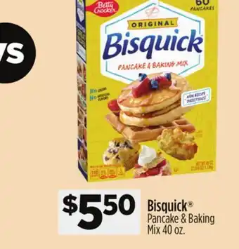 Dollar General Bisquick Pancake & Baking Mix offer