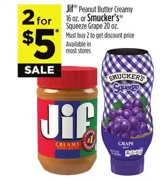 Dollar General Jif or Smucker's offer