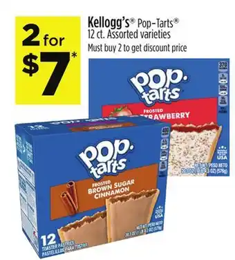 Dollar General Kellogg's Pop-Tarts offer