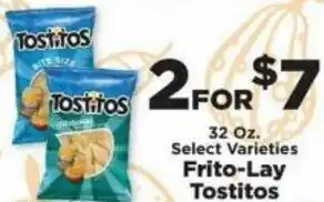 IGA Frito-Lay Tostitos 32 oz offer