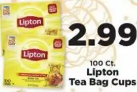 IGA Lipton Tea Bag Cups offer