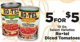 IGA Ro.Tel Diced Tomatoes 10 oz offer