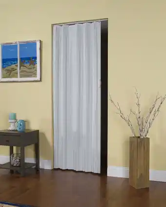 Walmart Homestyle Fiji PVC Folding Door fits 32wide x 80high White offer