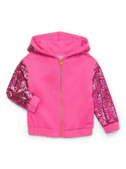 Walmart 365 Kids From Garanimals Girls Sequin Hoodie, Sizes 4-10 offer