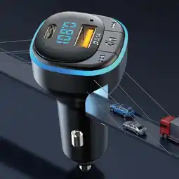 Walmart WNFJR Car Bluetooth Wireless FM Transmitter offer