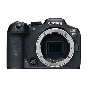 Walmart Canon EOS R7 32.5 Megapixel Mirrorless Camera Body Only, Black offer