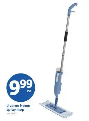 Lidl Livarno Home spray mop offer