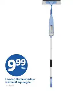 Lidl Livarno Home window washer & squeegee offer