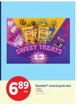 Lidl Keebler snack pack mix offer