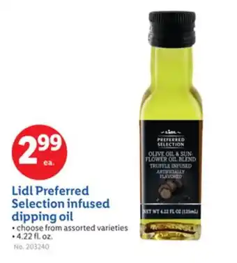 Lidl Lidl Preferred Selection infused dipping oil offer