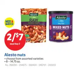 Lidl Alesto nuts offer