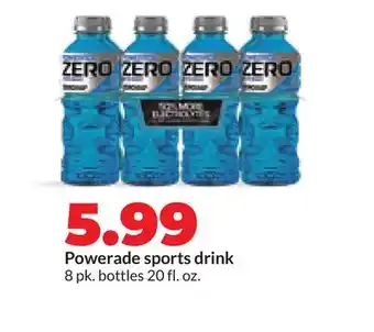 Hy-Vee Powerade sports drink offer