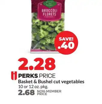 Hy-Vee Basket & Bushel cut vegetables offer