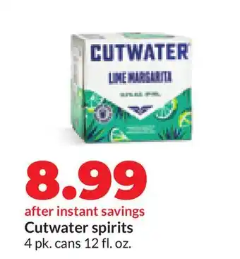 Hy-Vee Cutwater spirits offer