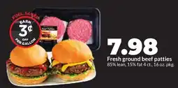 Hy-Vee Fresh ground beef patties offer