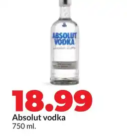 Hy-Vee Absolut vodka offer