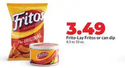 Hy-Vee Frito-Lay Fritos or can dip offer