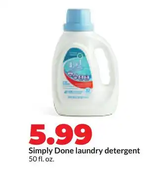 Hy-Vee Simply Done laundry detergent offer