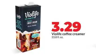 Hy-Vee Violife coffee creamer offer