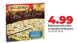 Hy-Vee Bellatoria ultra thin or bread crumb pizza offer