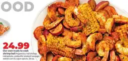 Hy-Vee Our Own ready to cook shrimp boil offer