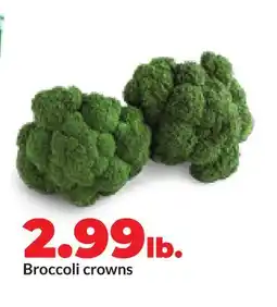 Hy-Vee Broccoli crowns offer