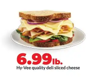 Hy-Vee Hy-Vee quality deli sliced cheese offer