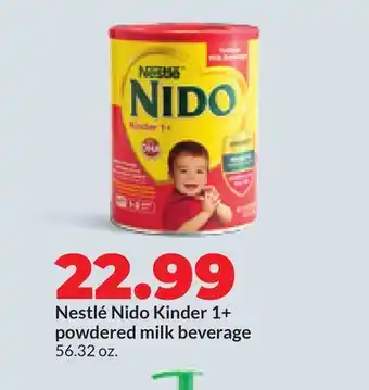 Hy-Vee Nestlé Nido Kinder 1 + powdered milk beverage offer