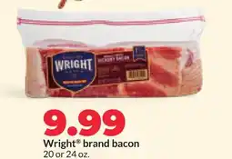 Hy-Vee Wright brand bacon offer