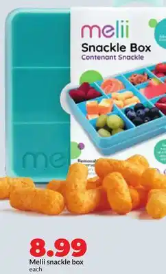 Hy-Vee Melii snackle box offer