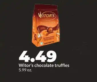 Hy-Vee Witor's chocolate truffles offer