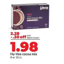 Hy-Vee Hy-Vee cocoa mix offer