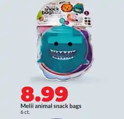 Hy-Vee Melii animal snack bags offer