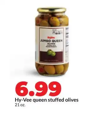 Hy-Vee Hy-Vee queen stuffed olives offer