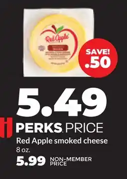 Hy-Vee Red Apple smoked cheese offer