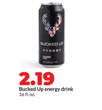 Hy-Vee Bucked Up energy drink offer