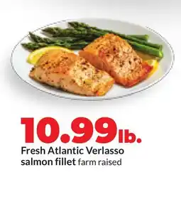 Hy-Vee Fresh Atlantic Verlasso salmon fillet offer